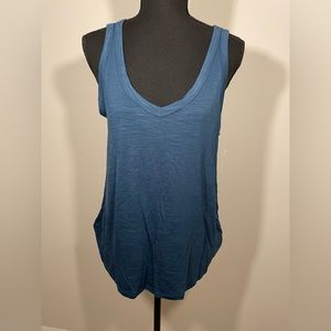 NWT Old Navy Luxe Tank Top Color Blue Size M